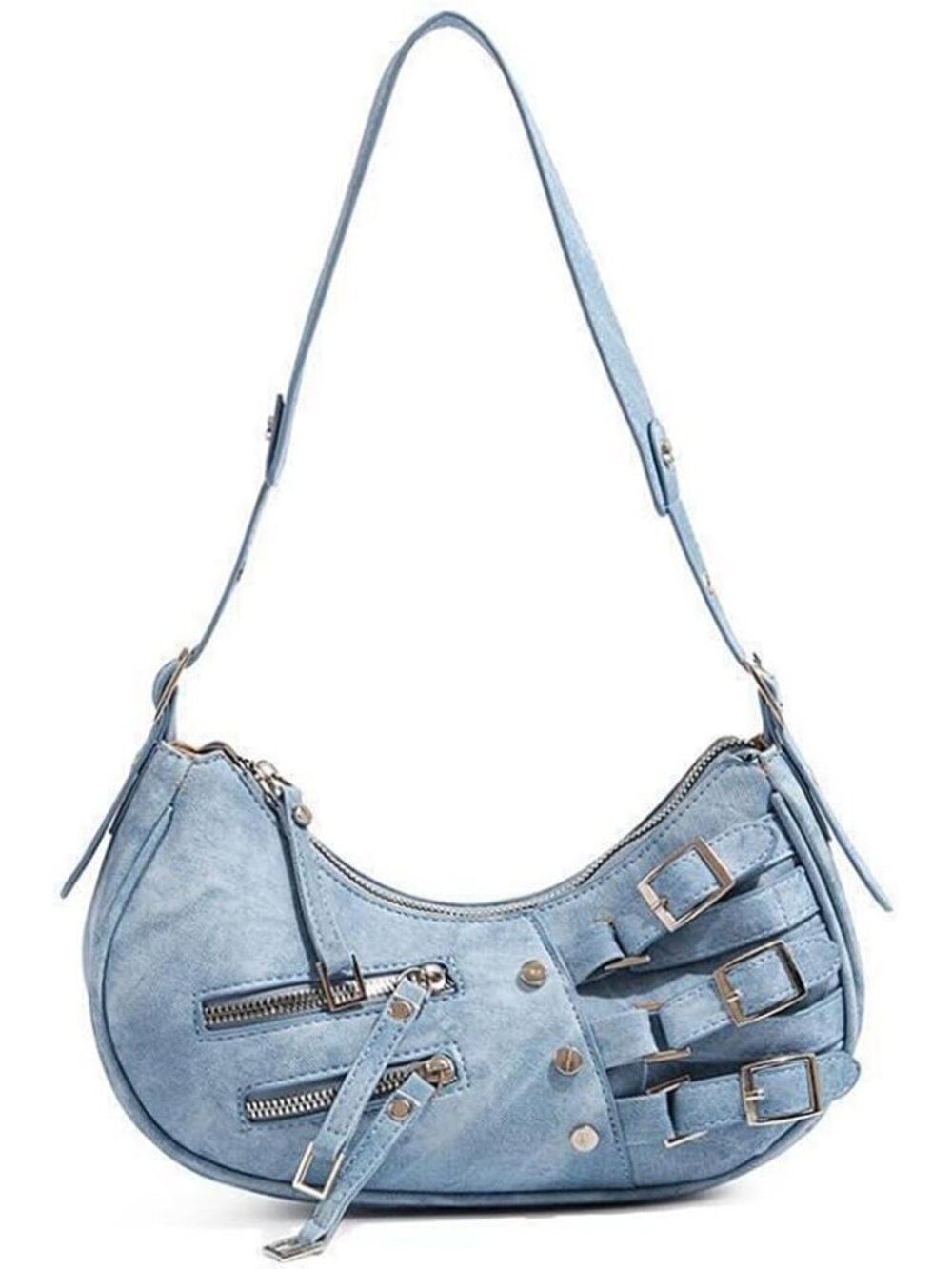 Star Houndstooth Designer Handbags Shoulder Bags for Women Crescent Crossbody Ho